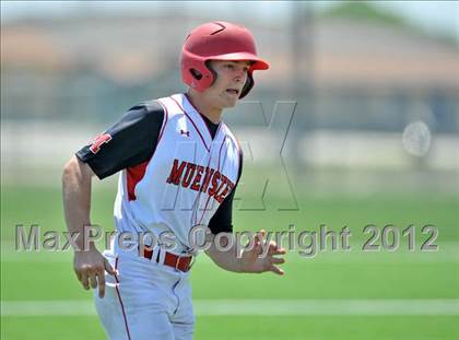 Thumbnail 3 in Muenster vs. Dodd City (UIL 1A Region 2 Quarterfinal Playoff) photogallery.