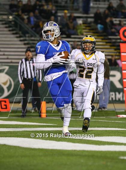 Thumbnail 1 in Del Oro vs. Rocklin (CIF SJS D-2 Final) photogallery.