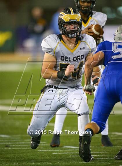 Thumbnail 3 in Del Oro vs. Rocklin (CIF SJS D-2 Final) photogallery.