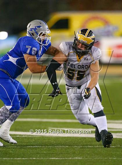 Thumbnail 2 in Del Oro vs. Rocklin (CIF SJS D-2 Final) photogallery.