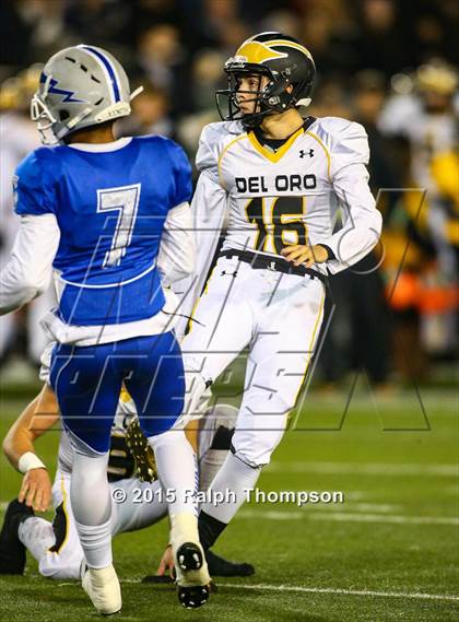 Thumbnail 1 in Del Oro vs. Rocklin (CIF SJS D-2 Final) photogallery.
