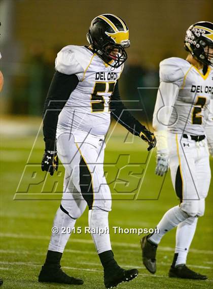 Thumbnail 1 in Del Oro vs. Rocklin (CIF SJS D-2 Final) photogallery.
