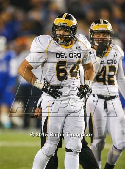 Thumbnail 2 in Del Oro vs. Rocklin (CIF SJS D-2 Final) photogallery.