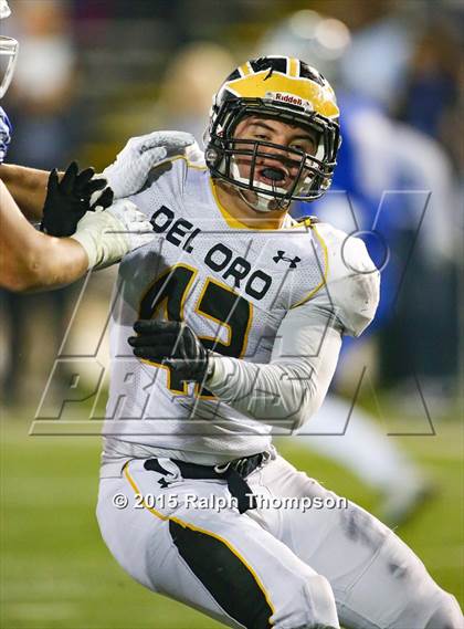 Thumbnail 3 in Del Oro vs. Rocklin (CIF SJS D-2 Final) photogallery.