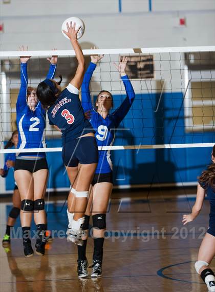 Thumbnail 1 in Turlock Christian vs. Waterford photogallery.