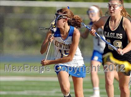 Thumbnail 3 in Trumbull @ Newtown (CIAC Class L 1st Round) photogallery.