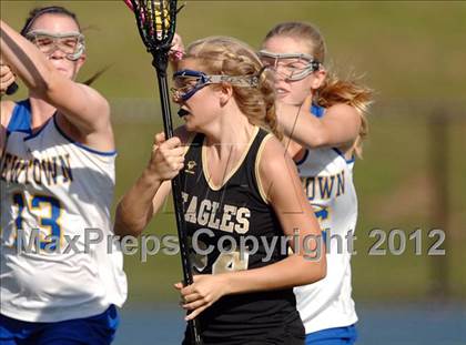 Thumbnail 1 in Trumbull @ Newtown (CIAC Class L 1st Round) photogallery.