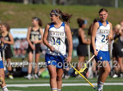 Thumbnail 2 in Trumbull @ Newtown (CIAC Class L 1st Round) photogallery.