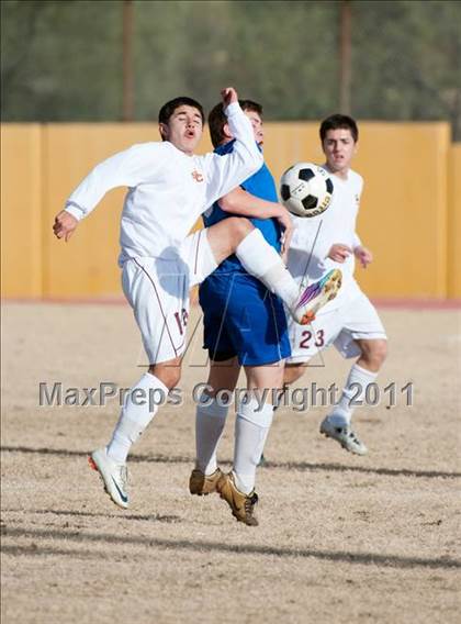 Thumbnail 2 in Salpointe Catholic vs. Palo Verde (Chris Mair Tournament) photogallery.