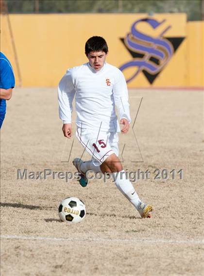 Thumbnail 1 in Salpointe Catholic vs. Palo Verde (Chris Mair Tournament) photogallery.