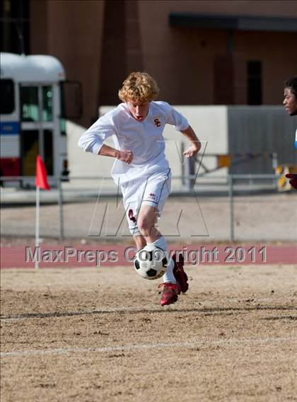 Thumbnail 2 in Salpointe Catholic vs. Palo Verde (Chris Mair Tournament) photogallery.