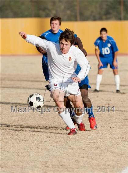 Thumbnail 2 in Salpointe Catholic vs. Palo Verde (Chris Mair Tournament) photogallery.