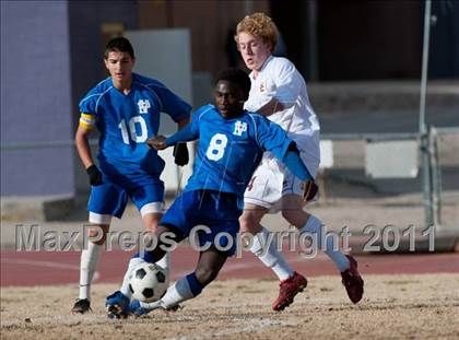 Thumbnail 3 in Salpointe Catholic vs. Palo Verde (Chris Mair Tournament) photogallery.