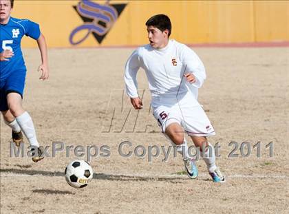 Thumbnail 3 in Salpointe Catholic vs. Palo Verde (Chris Mair Tournament) photogallery.