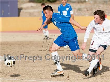 Thumbnail 2 in Salpointe Catholic vs. Palo Verde (Chris Mair Tournament) photogallery.