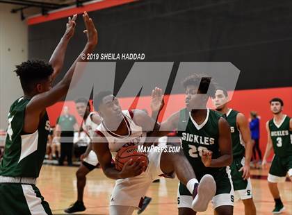 Thumbnail 2 in Sickles vs Santa Fe Catholic (Sun Bash Tournament) photogallery.