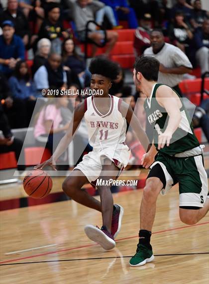 Thumbnail 2 in Sickles vs Santa Fe Catholic (Sun Bash Tournament) photogallery.