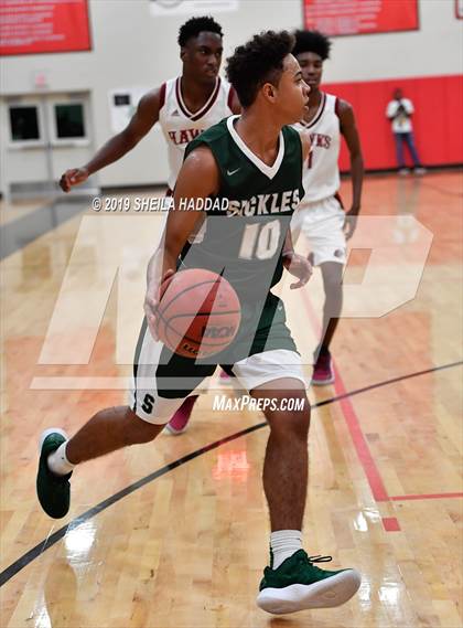 Thumbnail 3 in Sickles vs Santa Fe Catholic (Sun Bash Tournament) photogallery.