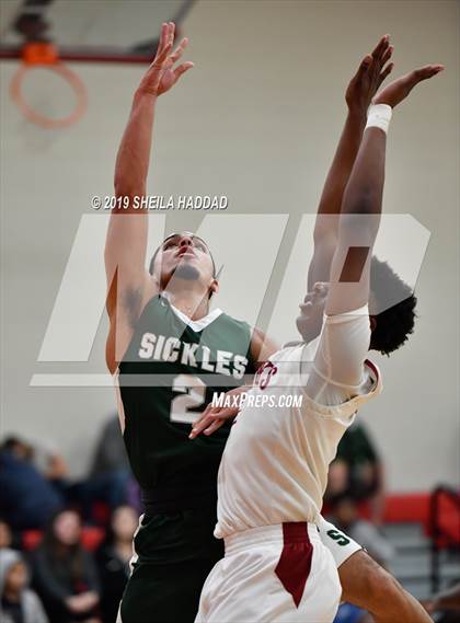 Thumbnail 2 in Sickles vs Santa Fe Catholic (Sun Bash Tournament) photogallery.