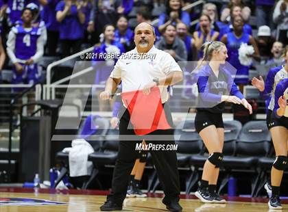 Thumbnail 1 in Beckville vs. Thrall (UIL Volleyball 2A Finals) photogallery.