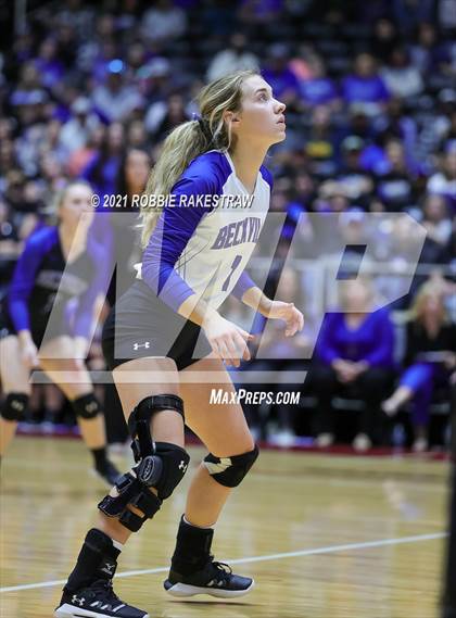 Thumbnail 1 in Beckville vs. Thrall (UIL Volleyball 2A Finals) photogallery.