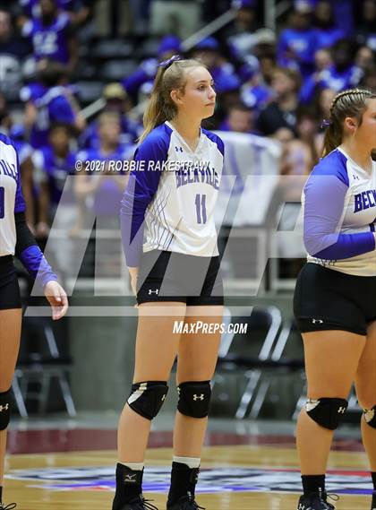Thumbnail 1 in Beckville vs. Thrall (UIL Volleyball 2A Finals) photogallery.