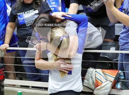 Thumbnail 1 in Beckville vs. Thrall (UIL Volleyball 2A Finals) photogallery.