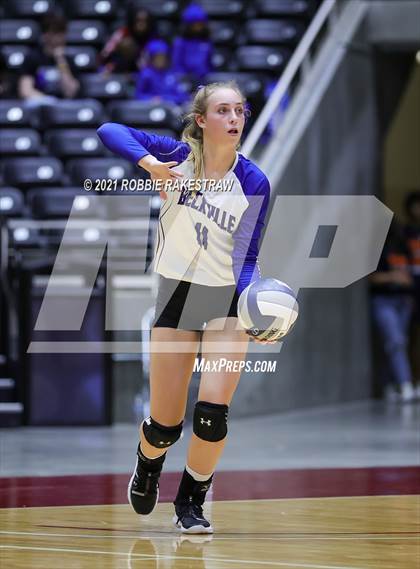 Thumbnail 2 in Beckville vs. Thrall (UIL Volleyball 2A Finals) photogallery.