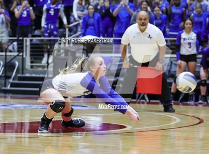 Thumbnail 1 in Beckville vs. Thrall (UIL Volleyball 2A Finals) photogallery.