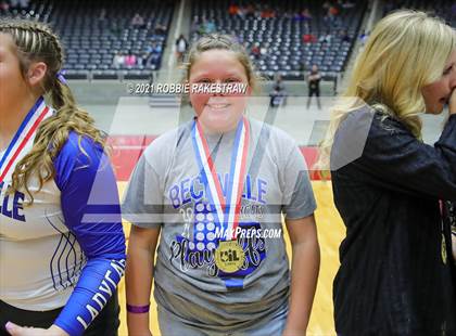 Thumbnail 1 in Beckville vs. Thrall (UIL Volleyball 2A Finals) photogallery.