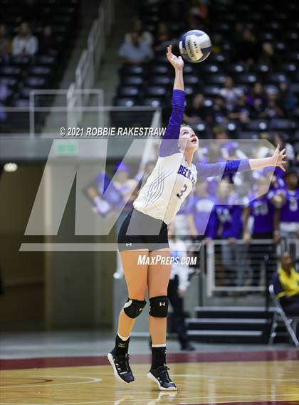 Thumbnail 1 in Beckville vs. Thrall (UIL Volleyball 2A Finals) photogallery.