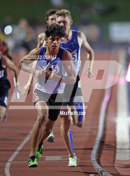 Thumbnail 1 in CIF State Track and Field Championship (Boys 4x400 Relay) photogallery.