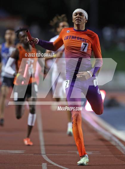 Thumbnail 2 in CIF State Track and Field Championship (Boys 4x400 Relay) photogallery.