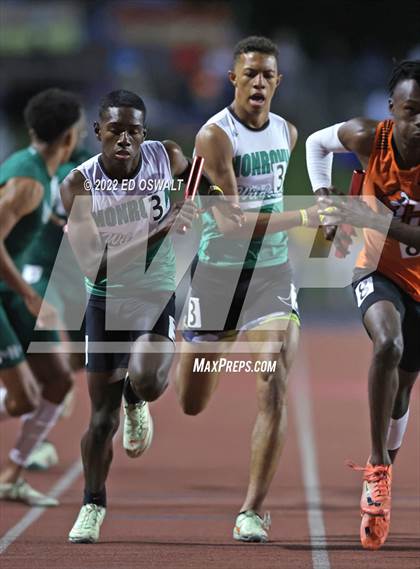 Thumbnail 3 in CIF State Track and Field Championship (Boys 4x400 Relay) photogallery.
