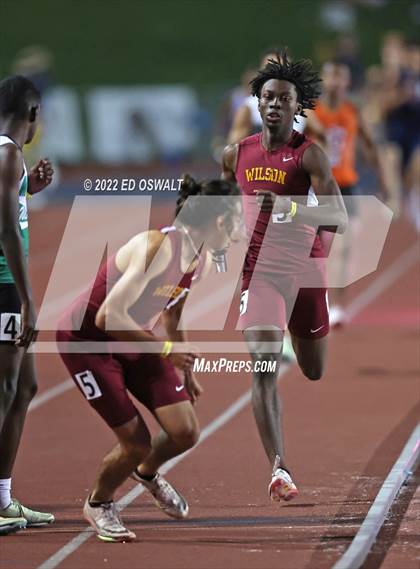 Thumbnail 3 in CIF State Track and Field Championship (Boys 4x400 Relay) photogallery.