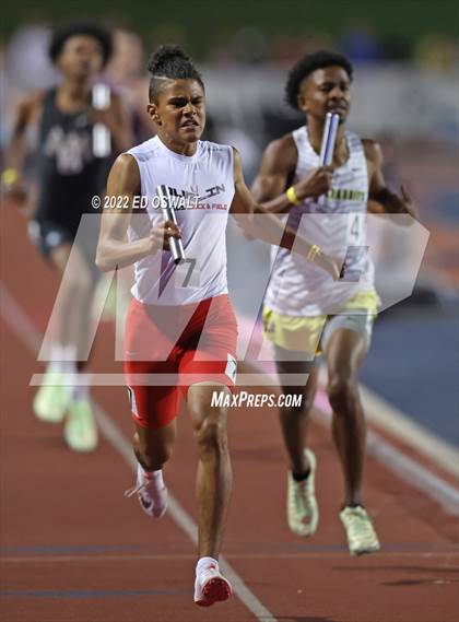 Thumbnail 1 in CIF State Track and Field Championship (Boys 4x400 Relay) photogallery.
