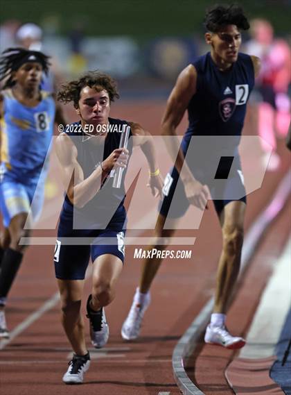Thumbnail 2 in CIF State Track and Field Championship (Boys 4x400 Relay) photogallery.