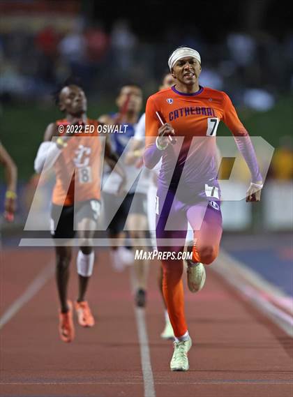 Thumbnail 3 in CIF State Track and Field Championship (Boys 4x400 Relay) photogallery.