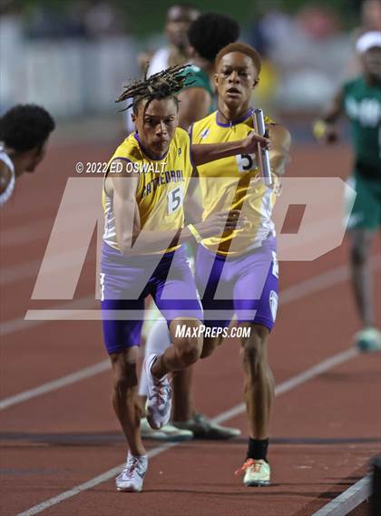 Thumbnail 1 in CIF State Track and Field Championship (Boys 4x400 Relay) photogallery.