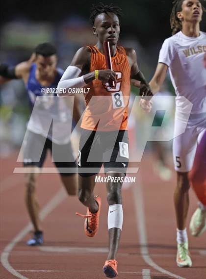 Thumbnail 1 in CIF State Track and Field Championship (Boys 4x400 Relay) photogallery.