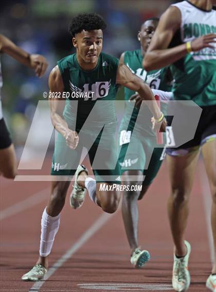 Thumbnail 2 in CIF State Track and Field Championship (Boys 4x400 Relay) photogallery.
