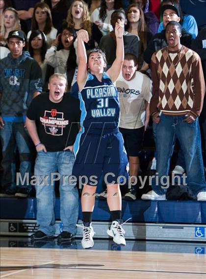 Thumbnail 1 in Dougherty Valley vs. Pleasant Valley (CIF State D2 NorCal Semifinal) photogallery.