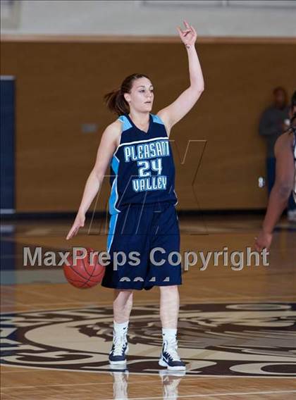 Thumbnail 2 in Dougherty Valley vs. Pleasant Valley (CIF State D2 NorCal Semifinal) photogallery.