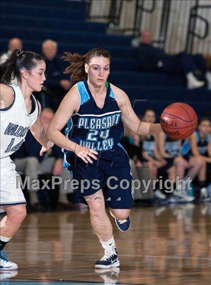 Thumbnail 2 in Dougherty Valley vs. Pleasant Valley (CIF State D2 NorCal Semifinal) photogallery.