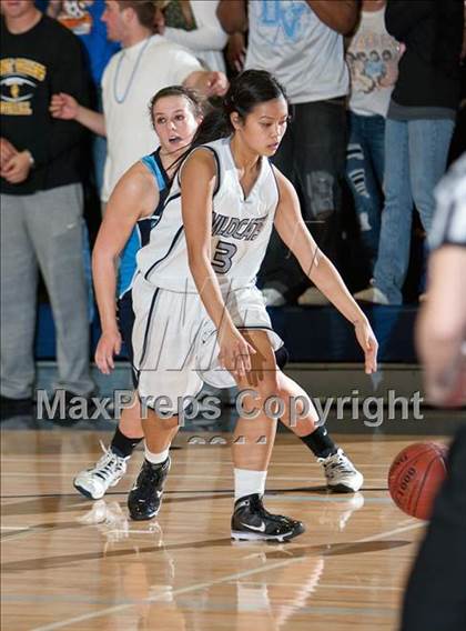 Thumbnail 3 in Dougherty Valley vs. Pleasant Valley (CIF State D2 NorCal Semifinal) photogallery.