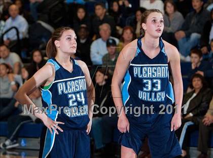 Thumbnail 1 in Dougherty Valley vs. Pleasant Valley (CIF State D2 NorCal Semifinal) photogallery.