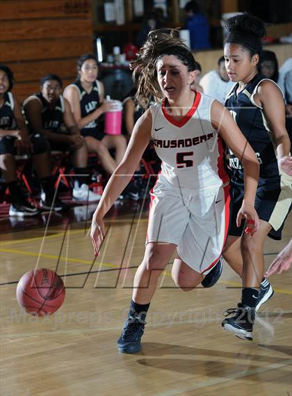 Thumbnail 3 in Village Christian @ Golden Valley (La Canada Tournament) photogallery.