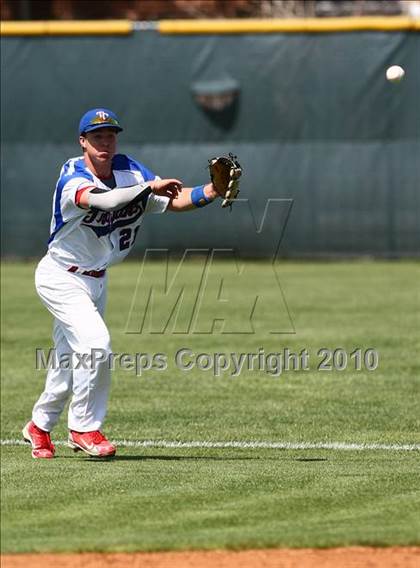 Thumbnail 3 in Bishop Lynch vs Trinity Christian photogallery.