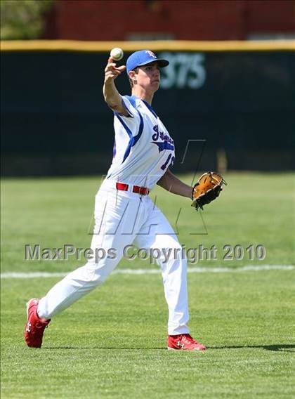 Thumbnail 2 in Bishop Lynch vs Trinity Christian photogallery.