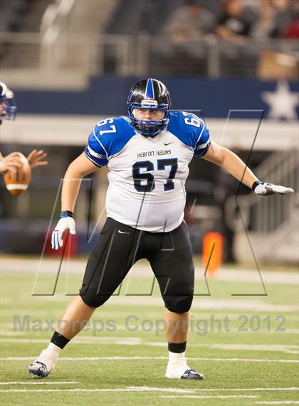 Thumbnail 2 in Hebron vs. Heritage (UIL 5A Division 2 Bi-District Playoff) photogallery.